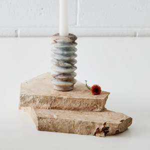 Taper Marble Candleholder