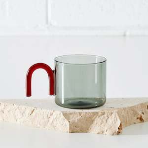 Glass Coffe Mug Multi