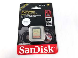 SanDisk Extreme UHS-I Card 128GB (19029)