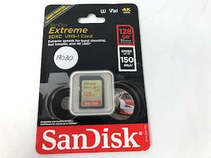 SanDisk Extreme UHS-I Card 128GB (19030)