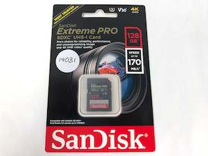 SanDisk Extreme UHS-I Card 128GB (19031)