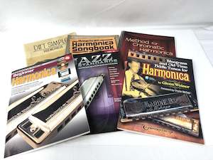 6 x Harmonica Music Books (18942)