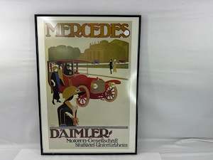 Mercedes Daimler Framed Print (18779)