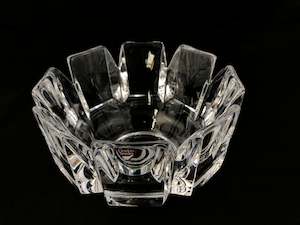 Orrefors Crystal Bowl - Signed (19061)