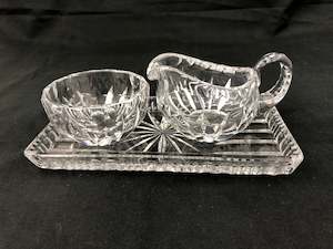 Crystal Condiment Set (19073)