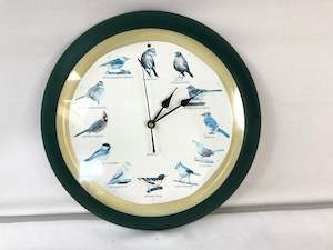 Bird Song Musical Wall Clock (18324)