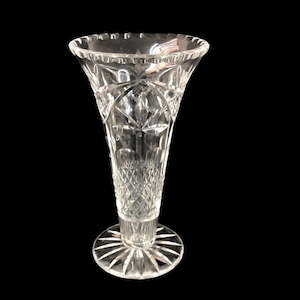 Vases: Webb Corbett -  Crystal Vase (17422)