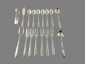 Angora - Silver Plate Condiment Cutlery (18646)