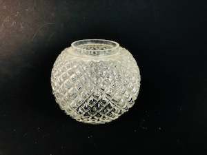 Vintage Globe Light Shade x 1 Diamond Point  (18122)