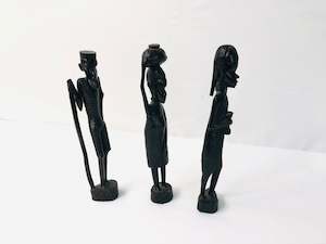 African Wood Carved Sculptures (18061)