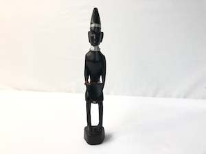 African Wood Carved Sculpture (18062)