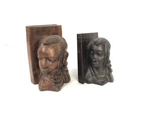 Solid Wood Bookends -Different Size (18058)