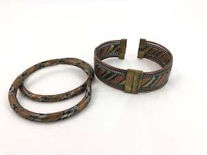 Copper Bracelets x 3 (19170)