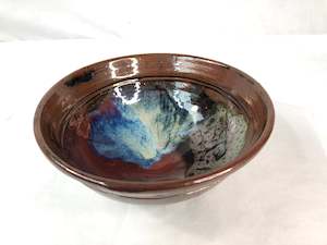 Designer Pottery Bowl - Signed (18312)