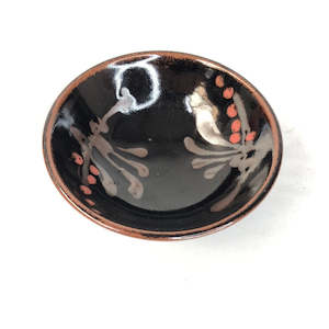 Fine China Pottery 1: Studio Pottery Bowl - Black (16933)