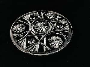 Heavy Glass Cake Plate (18540)