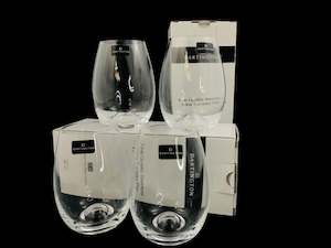 Crystal Glass: Dartington Stemless Wine Glasses (18532)