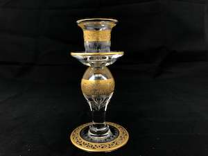 St.Louis -Thistle Gold Single Candlestick Holder (19072)