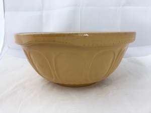 Vintage English 1930's Gripstand T G Green Ltd Mixing Bowl (19314)