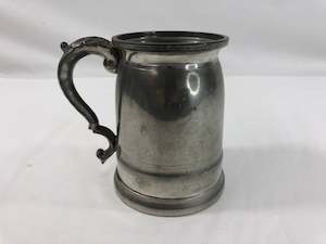 Collectible 1: Glass Bottom Sheffield Mug Tankard (19229)