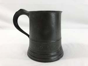 Antique Pewter Pint Mug/Jug 500MLS (19228)