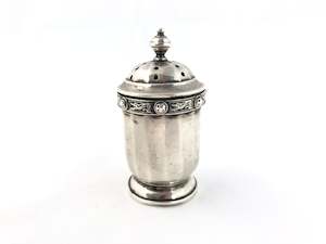 Adie Brothers Ltd - Silver Salt Shaker  (19198)