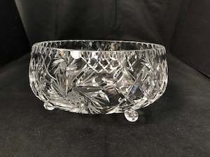 Footed Crystal Bowl (20067)