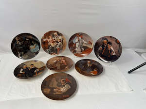 The Rockwell Heritage Collection Plates - Full Set of 8 (20052)