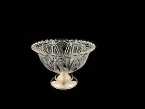 Stunning Pedestal Crystal Bowl (18541)