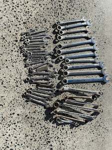 Sale 33: Bulk Lot Spanners - approx 45  (18183)