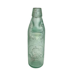 Antique Codd-neck Glass Bottle - J. Grey & Sons Auckland (17434)