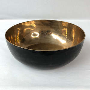 Metal Decor: Designer Brass Bowl (16779)