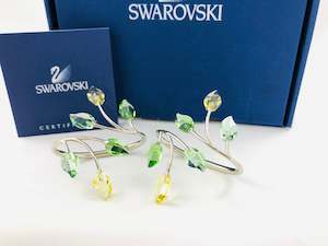 SWAROVSKI - 660732 - Napkin Rings - Leaves (4027)