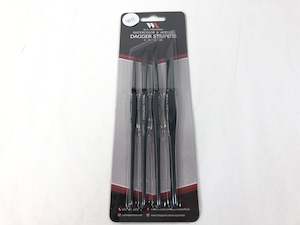 W. A. Portman Dagger Stripers Brushes - 4 pieces (18973)