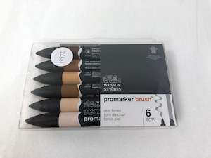 Winsor and Newton Promarker Brush Skin Tones 6 pieces (18972)