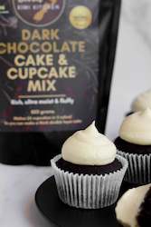 Large Dark Chocolate Cake & Cupcake Mix