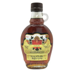 ALLEGHANYS CANADIAN MAPLE SYRUP 250ML