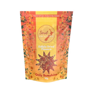 Specialised food: Edible Dried Flowers - Only Sunshine