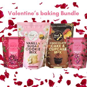 Valentine's Baking & Roses Bundle