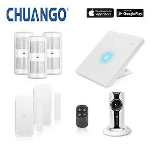 Security: Chuango AWV Plus 'Premium' WiFi Home Security Alarm + IP Camera