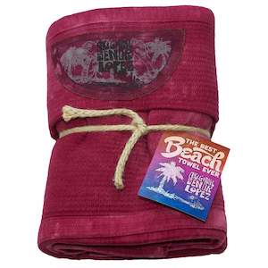 BEACH TOWEL - WINE