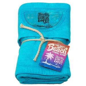 BEACH TOWEL - TURQUOISE