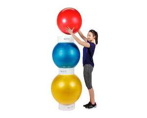 Gymnic Ball Stacker 3 Set