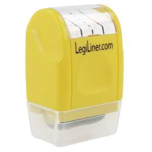 Legi Liner 12.5mm line Rolling Stamp