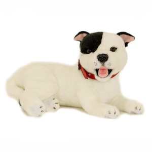 Weighted Dog Staffordshire Bull Terrier White 1.8kg