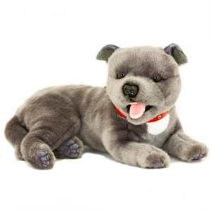 Weighted Dog Staffordshire Bull Terrier Grey 1.8kg