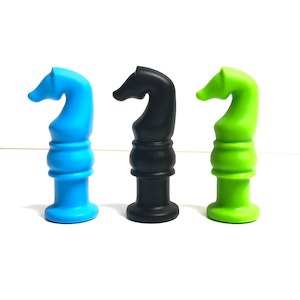 Knight Chewable Pencil Topper (set 3)