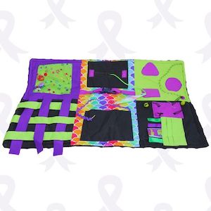 Dementia & Stroke - Sensory Fidget lap Blanket - Sensory Tree