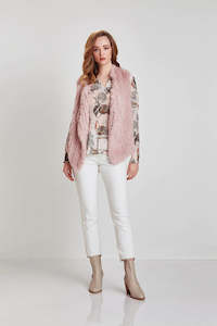 Womenswear: Verge Lush Vest - Dusty Pink