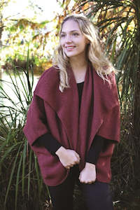 Womenswear: Lothlorian - Merino & Possum Takahe Cape